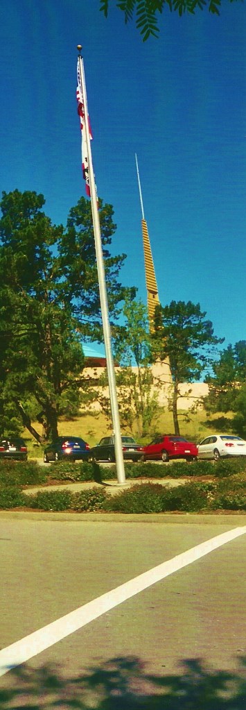 Flag and Spire